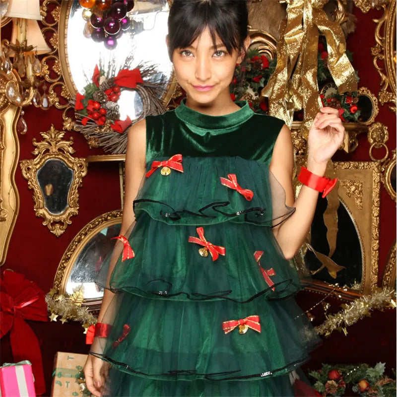 Christmas Tree Party Dress
