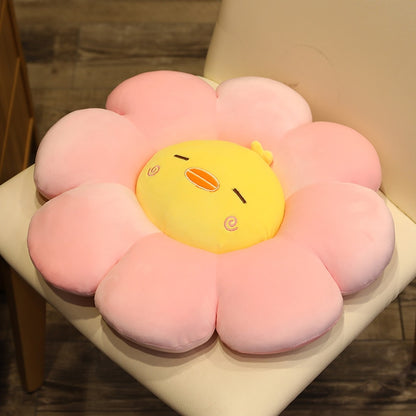 Kawaii Animal Flower Plush Pillow