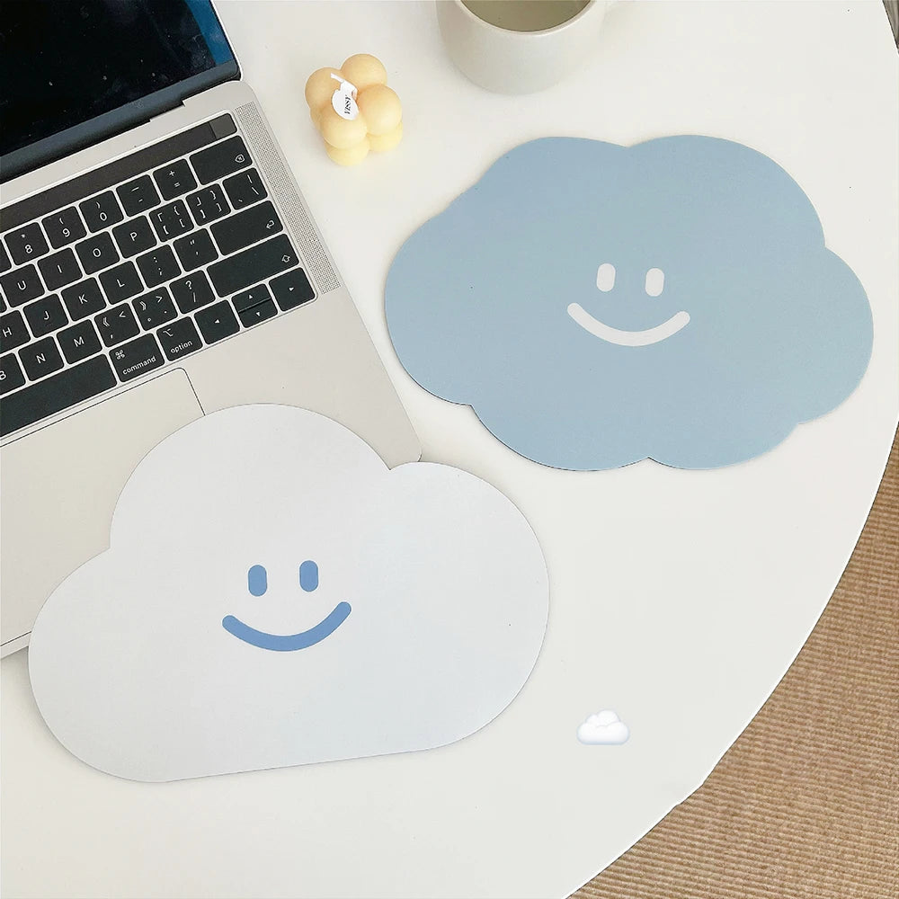 Happy Cloud Mouse Pad