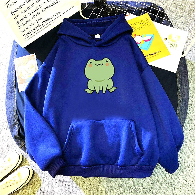 Kawaii Frog Hoodie