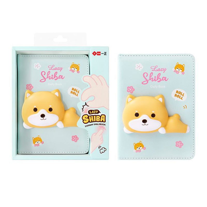 Kawaii Shiba Inu Decompression Notebook