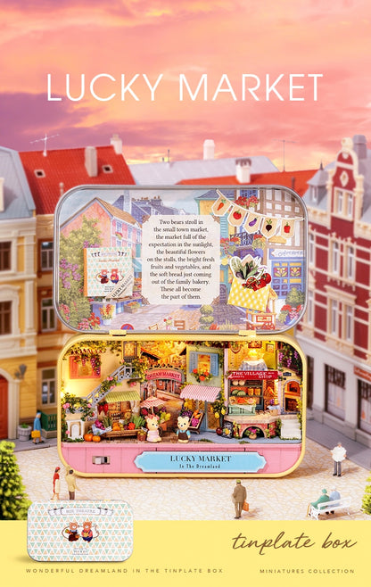 Kawaii Miniature Dollhouse Box Theatre