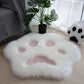 Kawaii Plush Cat Paw Rug