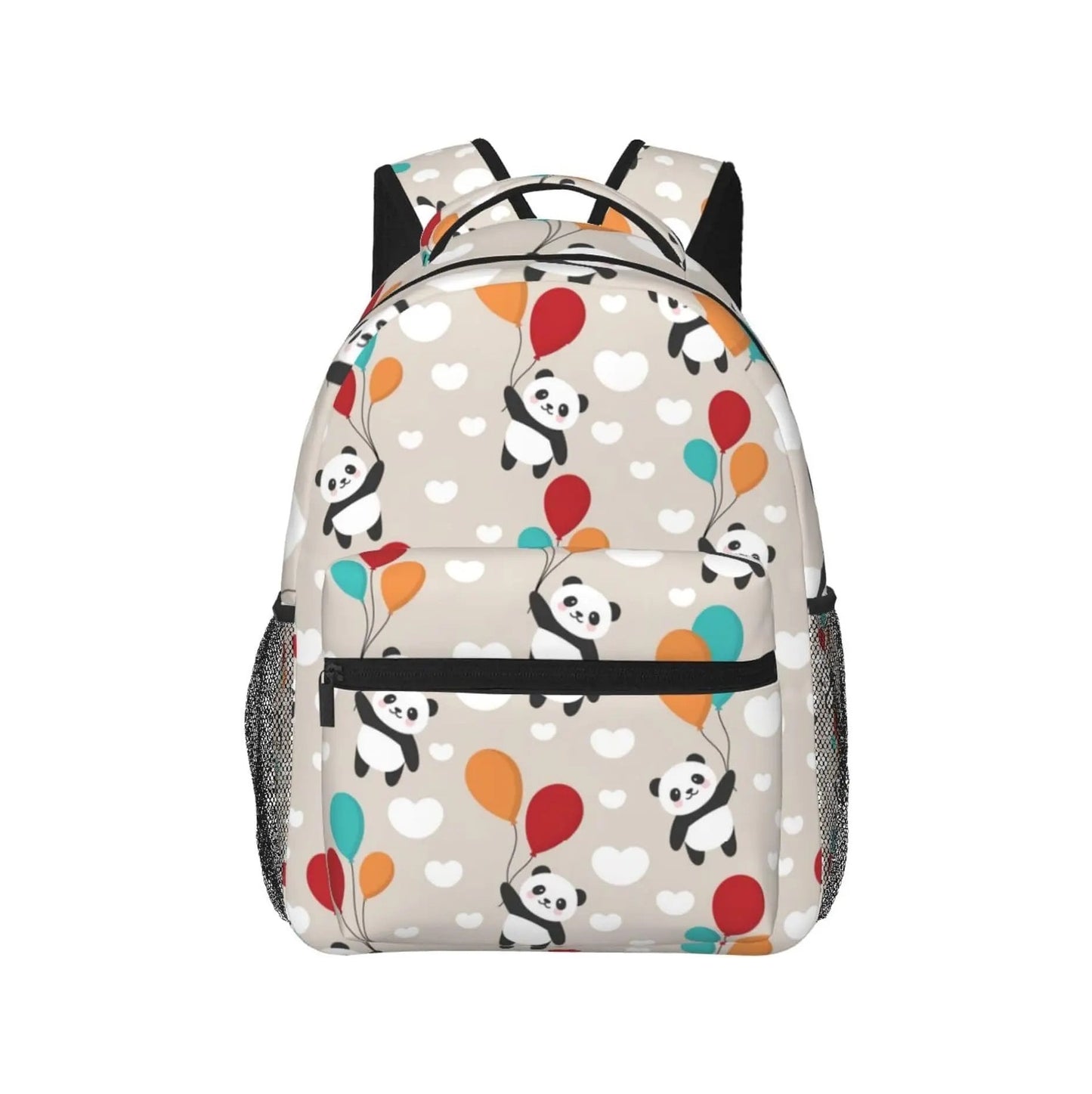 Playful Panda Print Backpacks