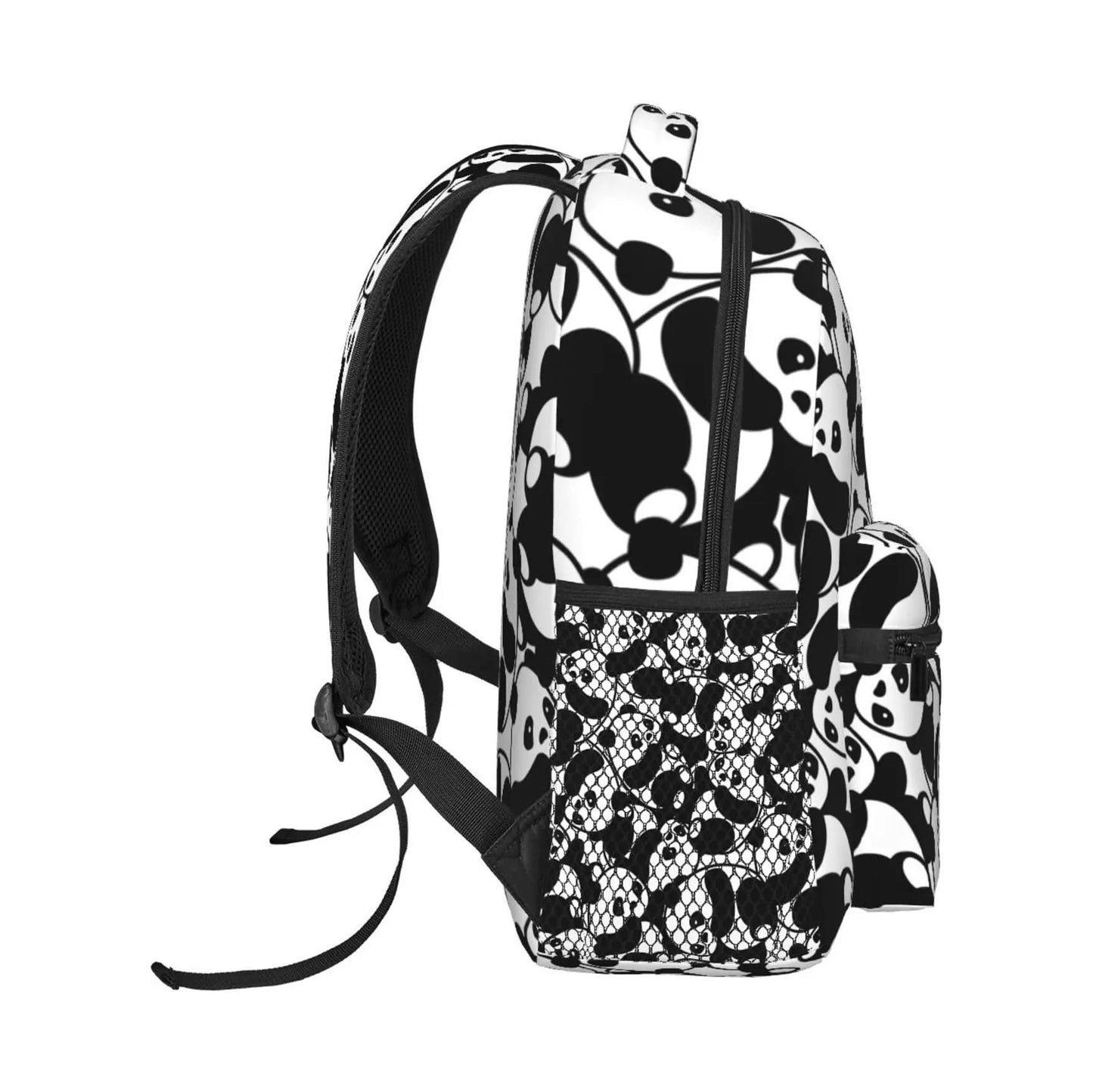 Playful Panda Print Backpacks