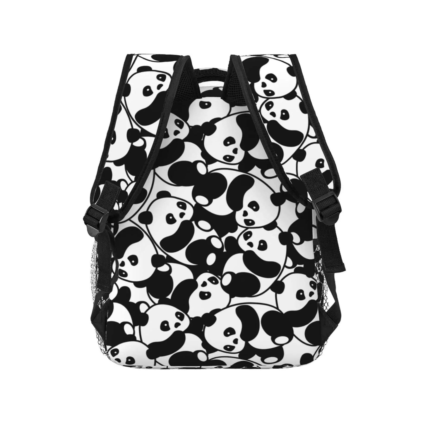 Playful Panda Print Backpacks