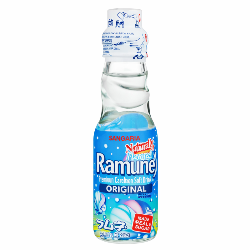 Sangaria Ramune Original Flavor, displayed on a white background.