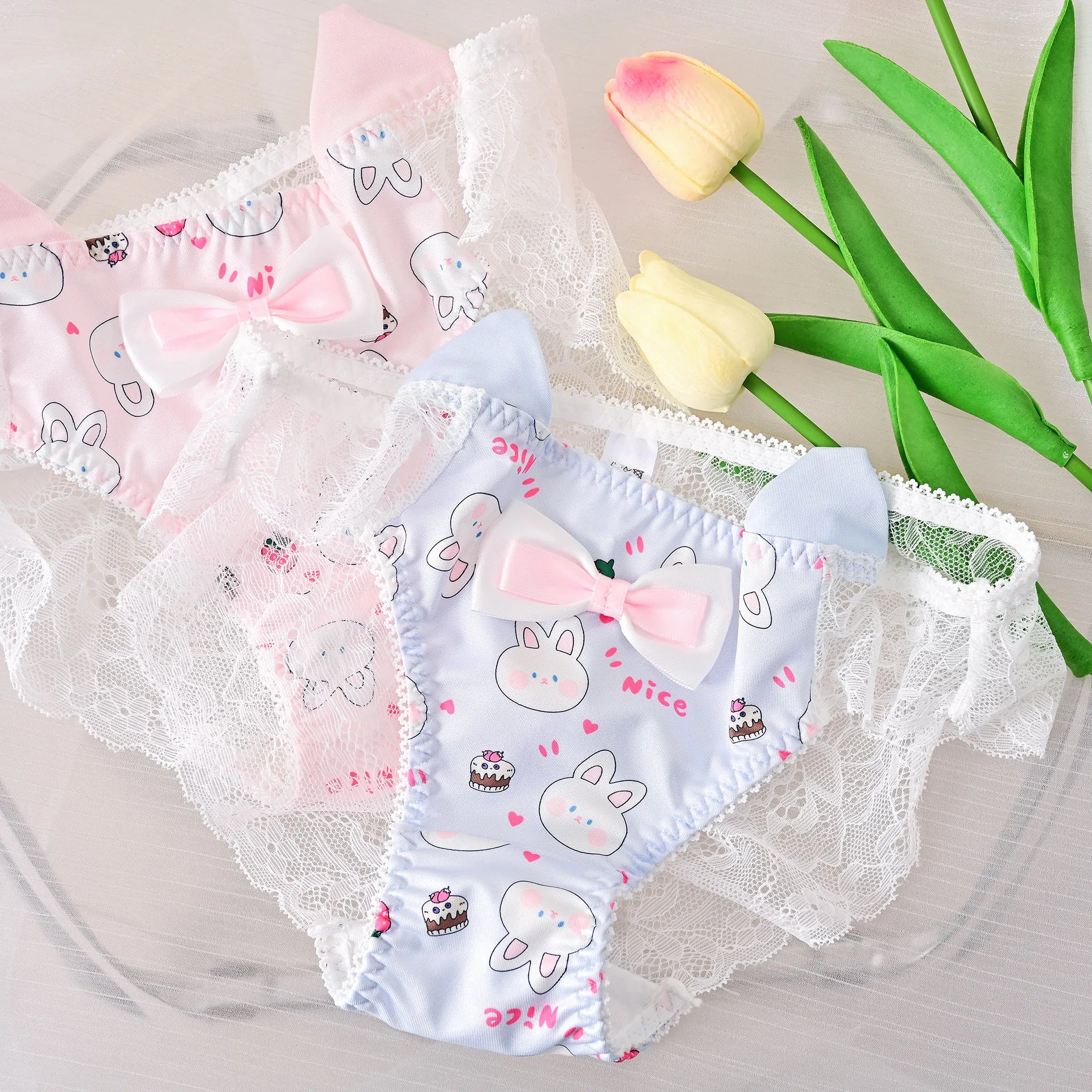 Kawaii Bunny Print Underwear