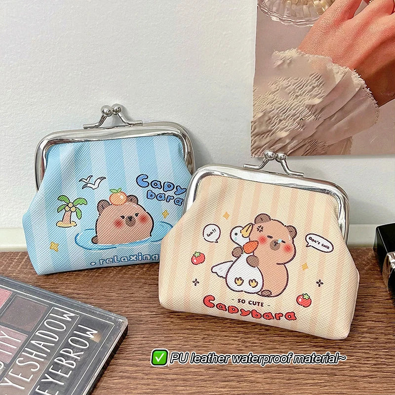 Kawaii Capybara Coin Purse