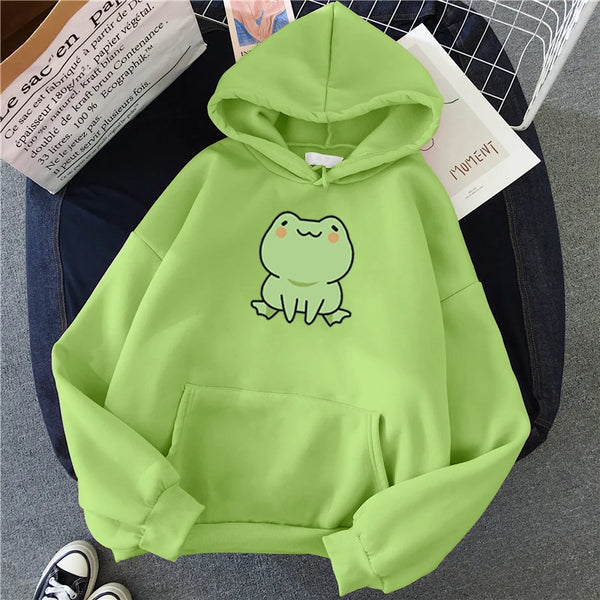 Kawaii Frog Hoodie Kore Kawaii