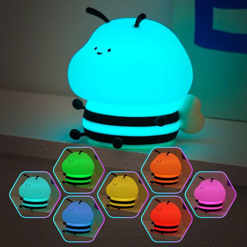 Kawaii Honey Bee Night Light