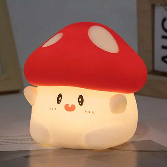 Kawaii Mushroom Night Light