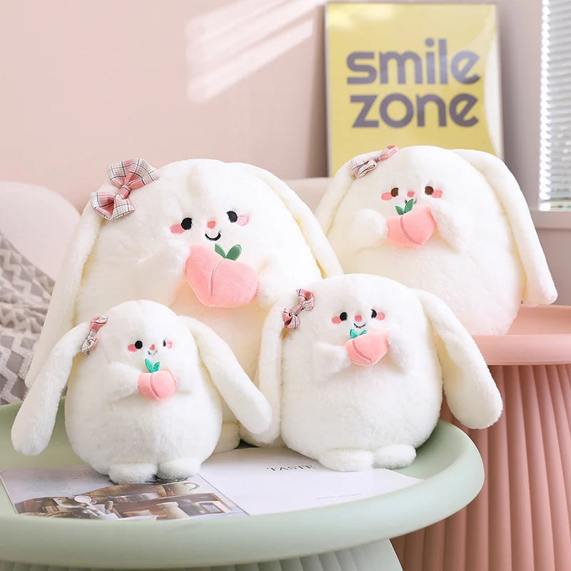 Kawaii Peach Bunny Plushie