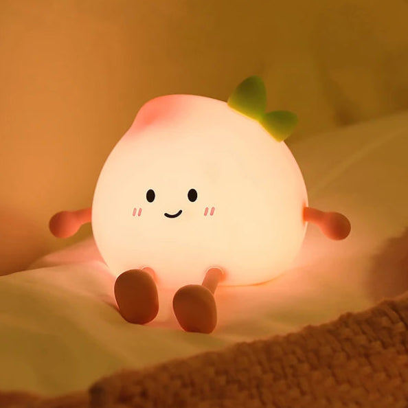 Kawaii Peach Night Light