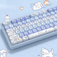 Kawaii Playful Puppy Keycap Set