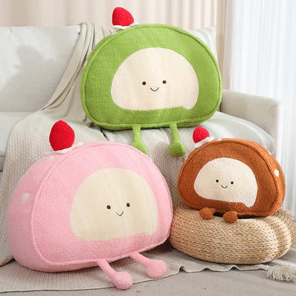 Kawaii Swiss Roll Plushie Pals