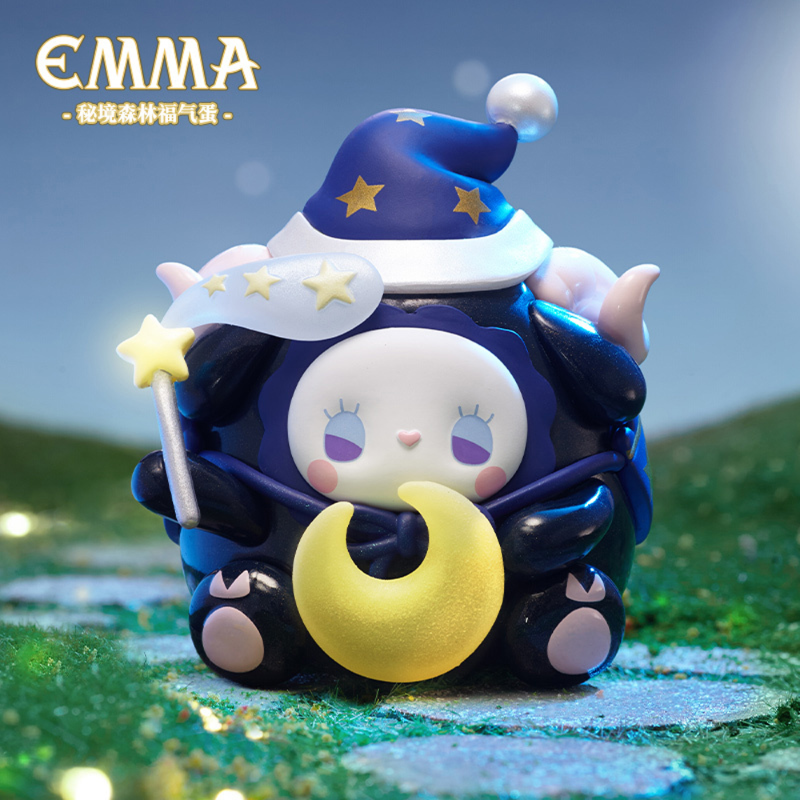 MJ Studio Emma Lucky Egg Fortune Blind Box Kawaii Forest Figure, this is one of the many figures that come in the blind box