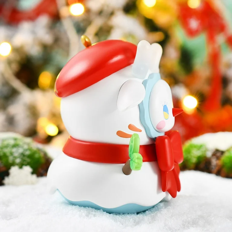 Emma Secret Forest Series - Snowman Night Light, side view of product