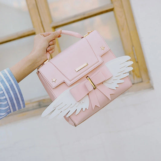 Pink Angel Wings Bag