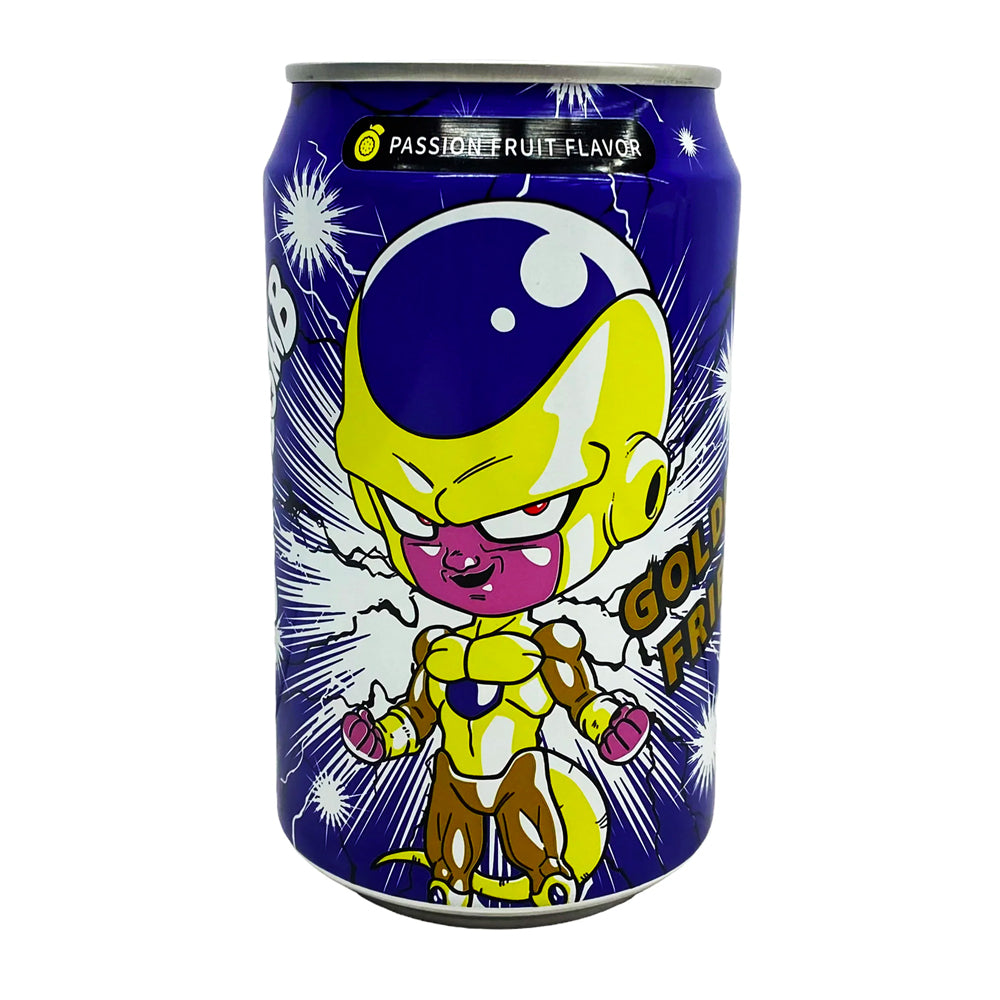 Ocean Bomb Dragon Ball Z Soda, Golden Frieza Passion Fruit - 11.15oz (Taiwan)