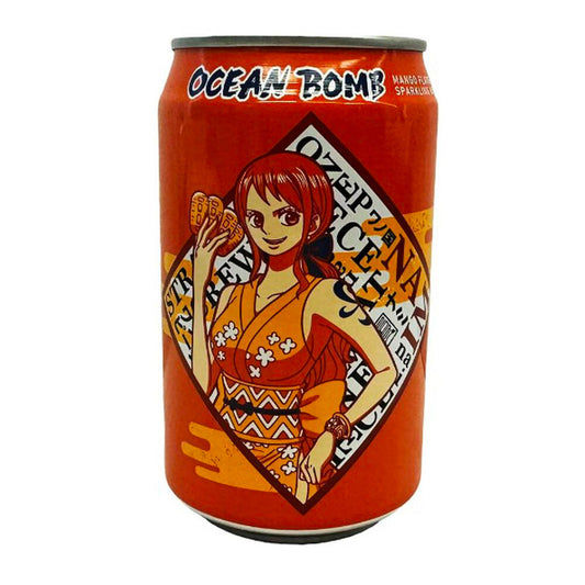 Ocean Bomb One Piece Sparkling Water Nami Mango Flavor - 330ml (Taiwan)