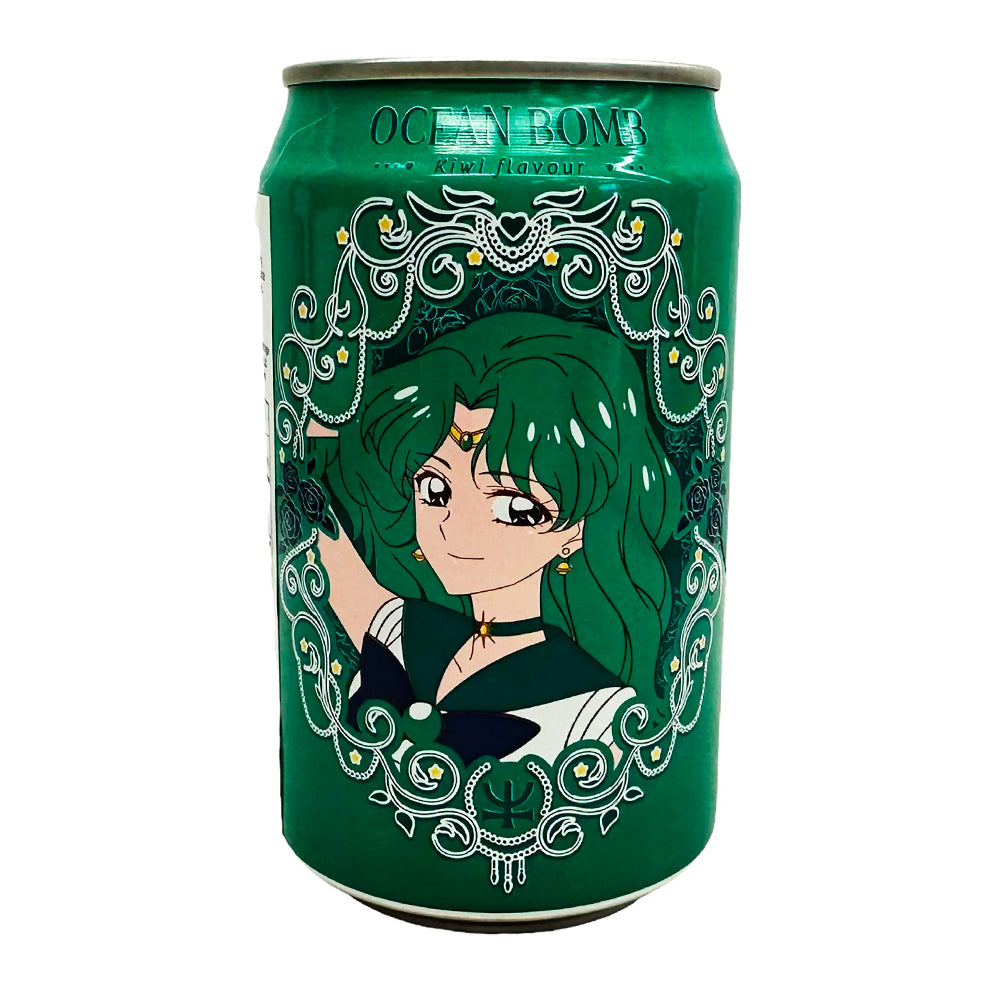 Ocean Bomb Sailor Neptune Sparkling Water Kiwi Flavor - 330ml (Taiwan)