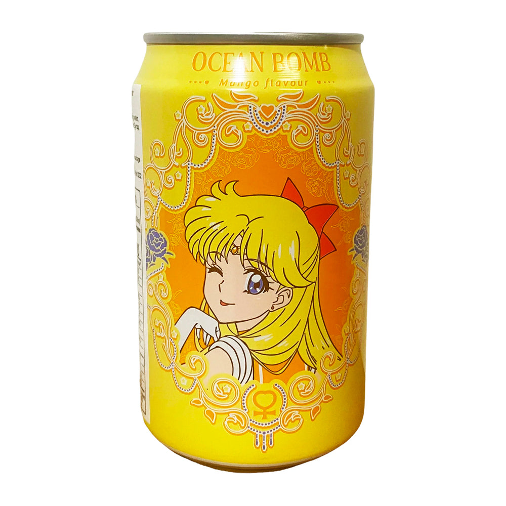 Ocean Bomb Sailor Venus Sparkling Water Mango Flavor (330ml) (Taiwan)