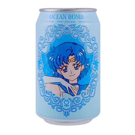 Ocean Bomb Sailor Mercury Sparkling Water Pear Flavor - 330ml (Taiwan)