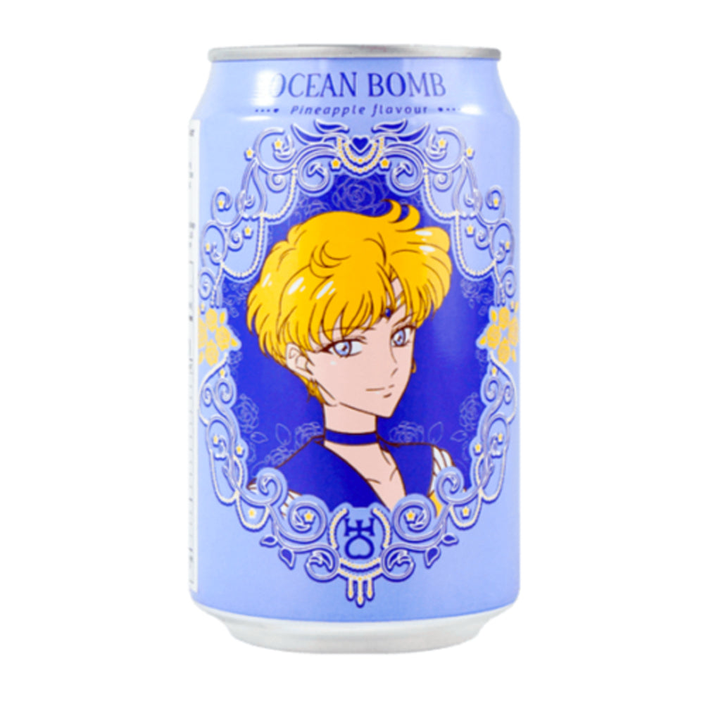 Ocean Bomb Sailor Uranus Sparkling Water Pineapple Flavor (330ml) (Taiwan)