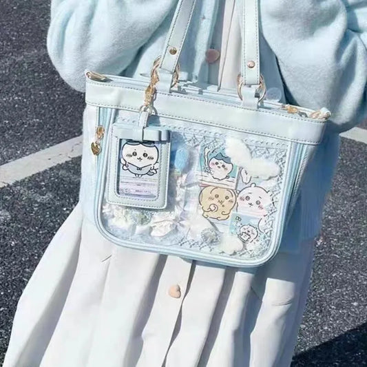 Pastel Gingham Ita Tote Bag