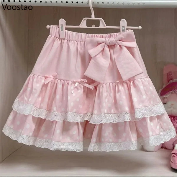 Pink-Polka-Dot-Ruffle-Skirt.