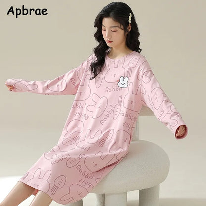 Pink Bunny Night Gown