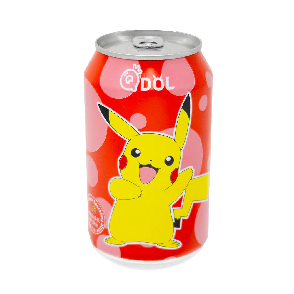 QDol Pokémon Strawberry Sparkling Water (330ml) (China)