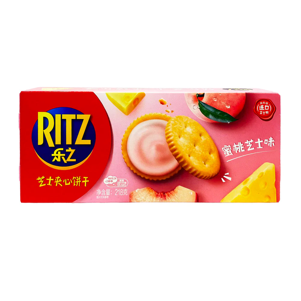 Ritz Peach and Cheese Crackers (China)