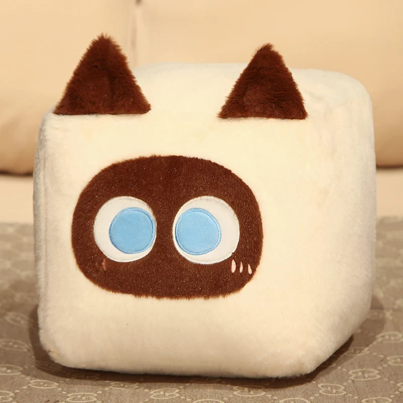 Kawaii Square Cat Plushie