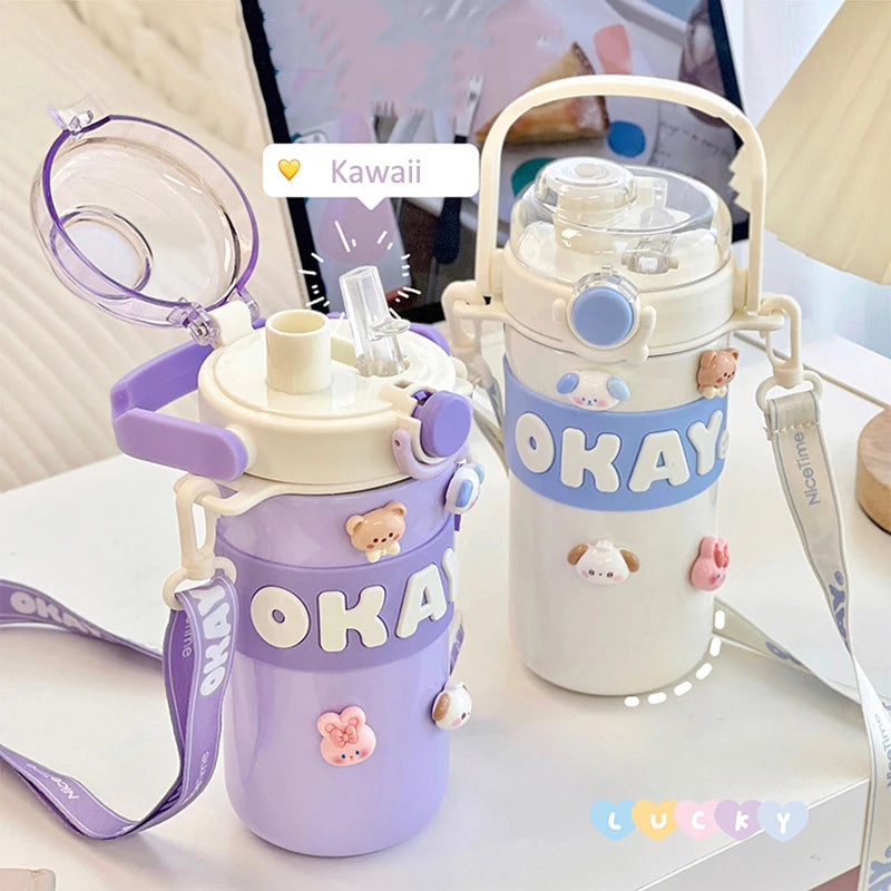Kawaii Stainless Steel Thermos