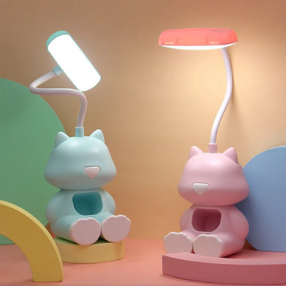 Kawaii Cat Felxible Desk Lamp