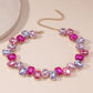 Large Pink Crystal Jewels Choker