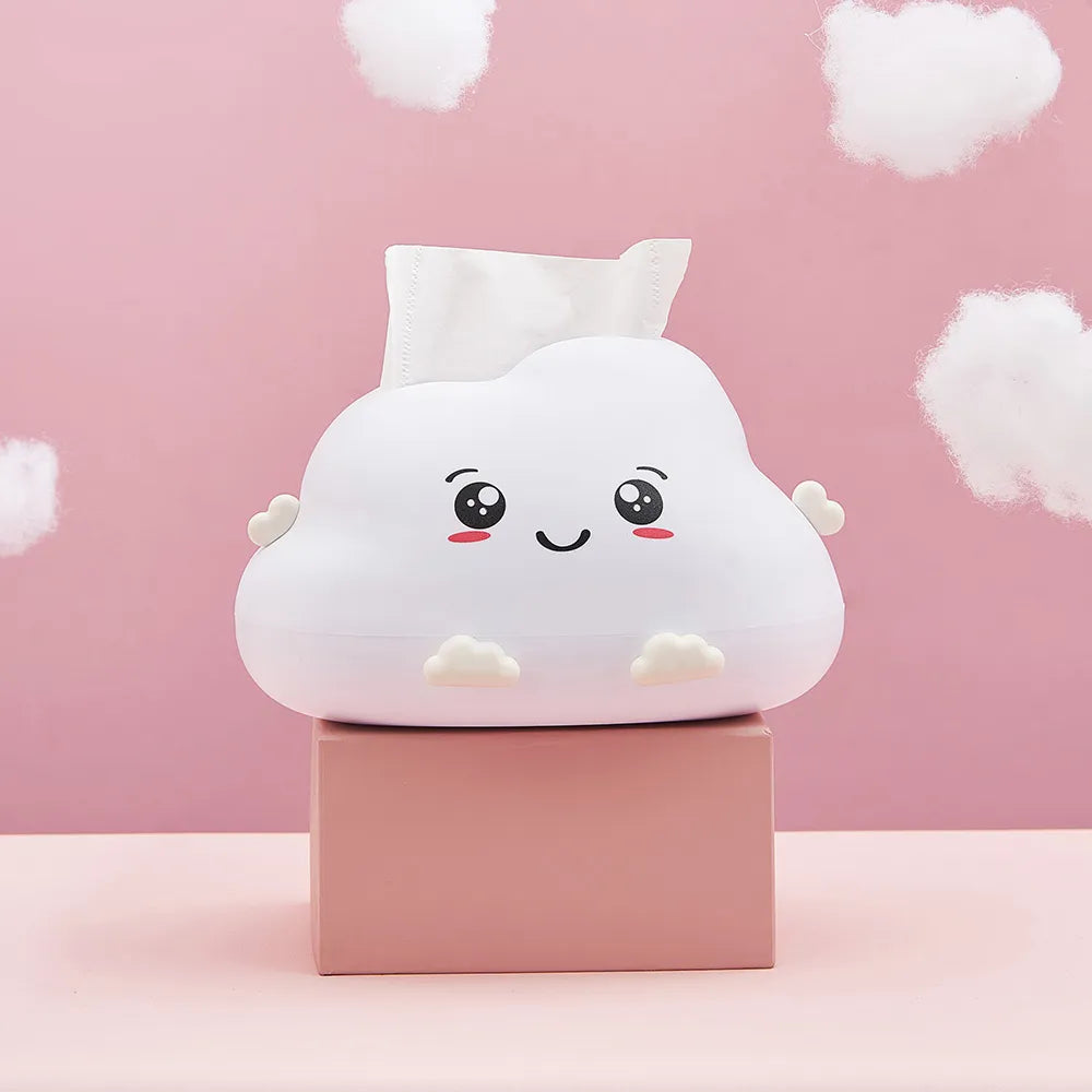 Kawaii Cloud Tissue Box