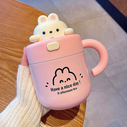 Kawaii Bunny Thermos Mug