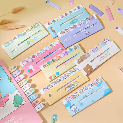 Kawaii Bookmark Sticky Notes