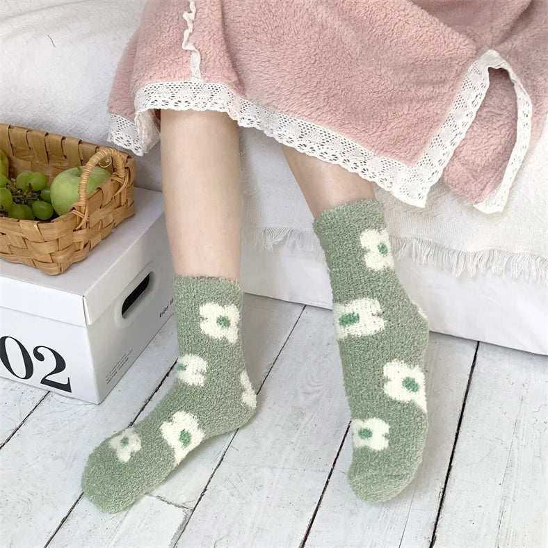 Soft Plush Sleeping Socks