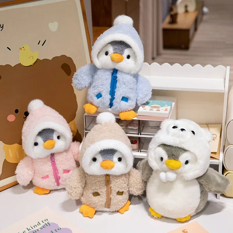 Kawaii Parka Penguin Plushies