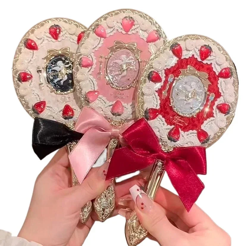 Strawberry Cupid Hand Mirror – Kore Kawaii