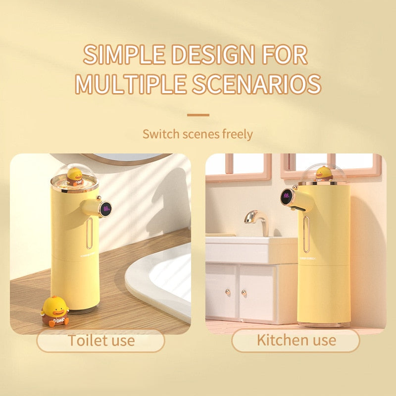 Kawaii Animal Automatic Foam Soap Dispenser