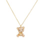 Kawaii Teddy Bear Pendant Necklace