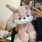 Pink Dragon With Antlers Plushie