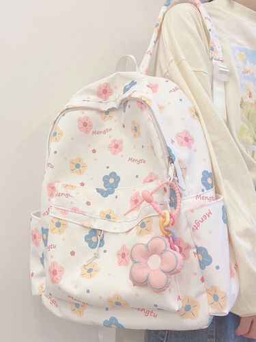 Kawaii Floral Backpack
