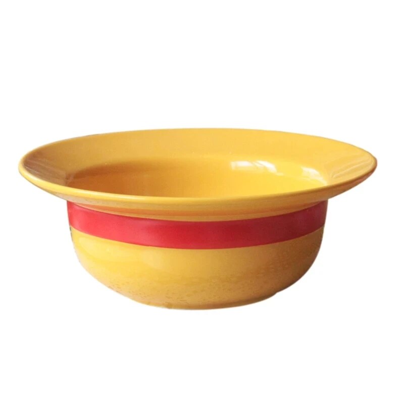 Luffy Straw Hat Ceramic Bowl