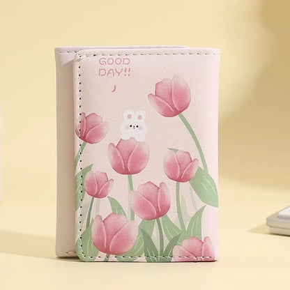 Kawaii Tulip Bunny Wallets